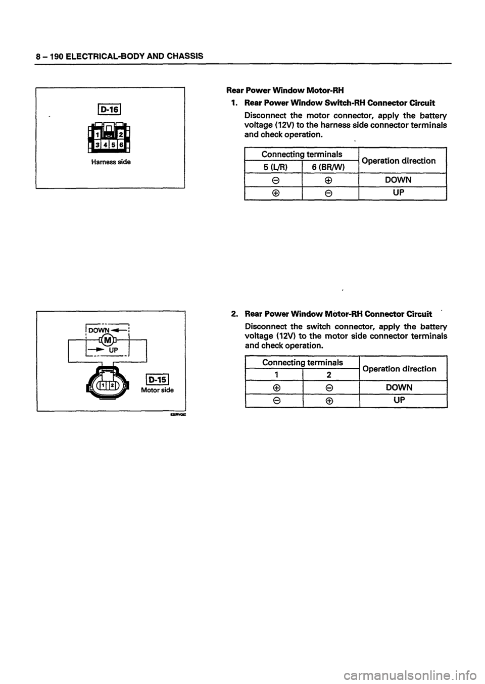 ISUZU DB SERIES 1993  Workshop Manual 