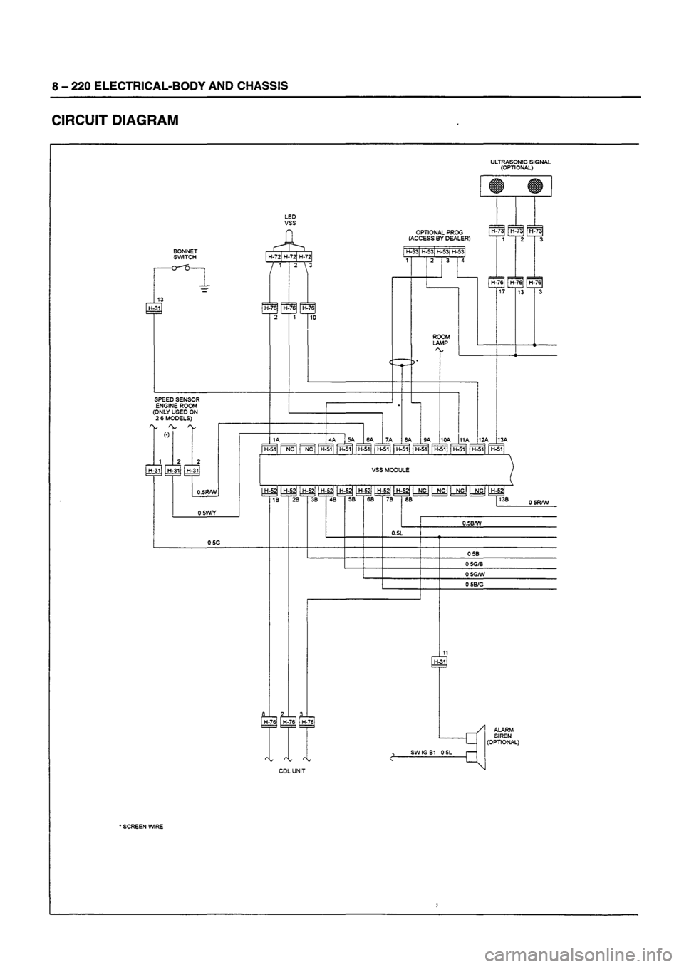 ISUZU DB SERIES 1993  Workshop Manual 