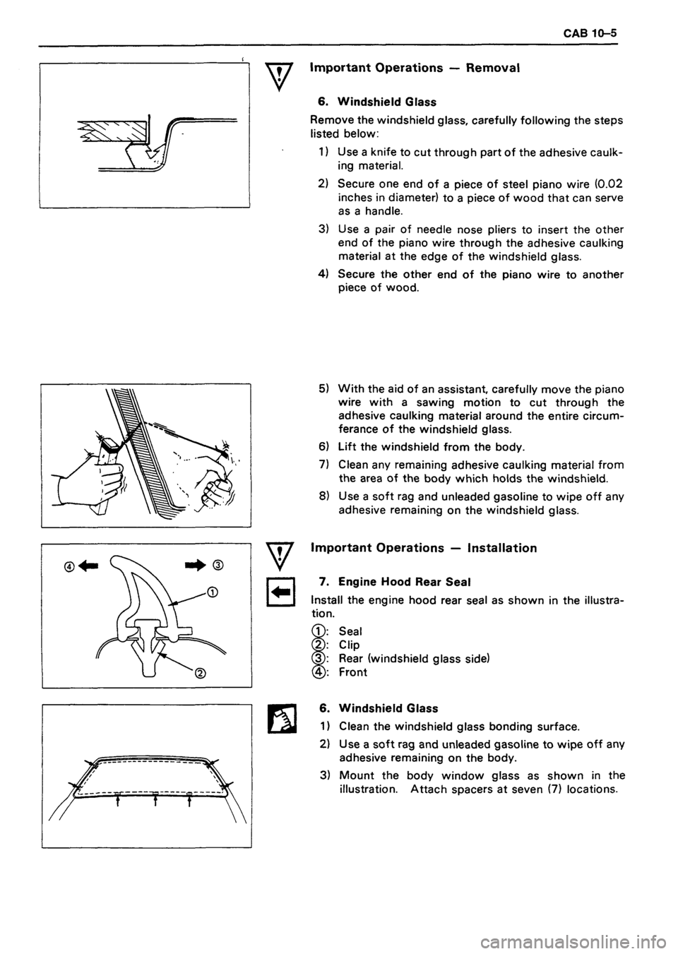 ISUZU DB SERIES 1993 Workshop Manual ISUZU DB SERIES 1993 Workshop Manual