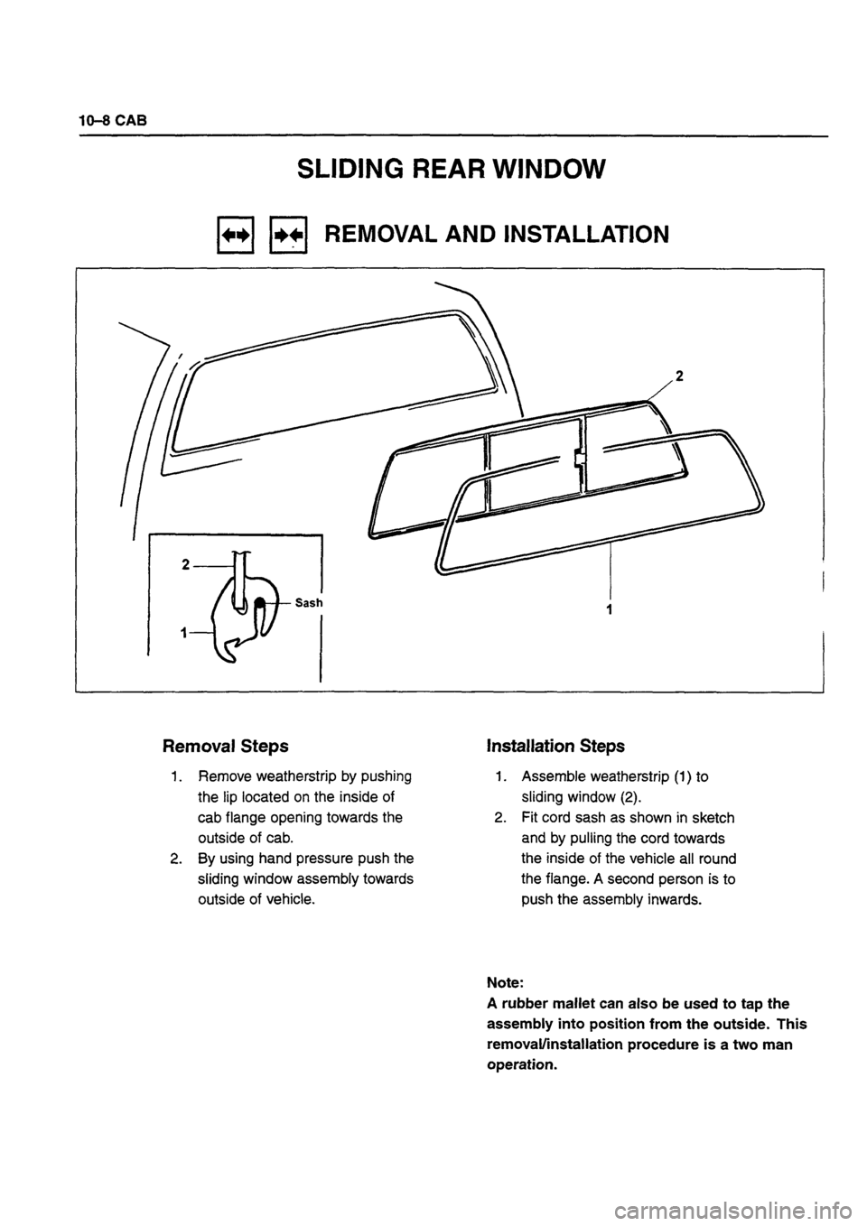 ISUZU DB SERIES 1993 Workshop Manual ISUZU DB SERIES 1993 Workshop Manual