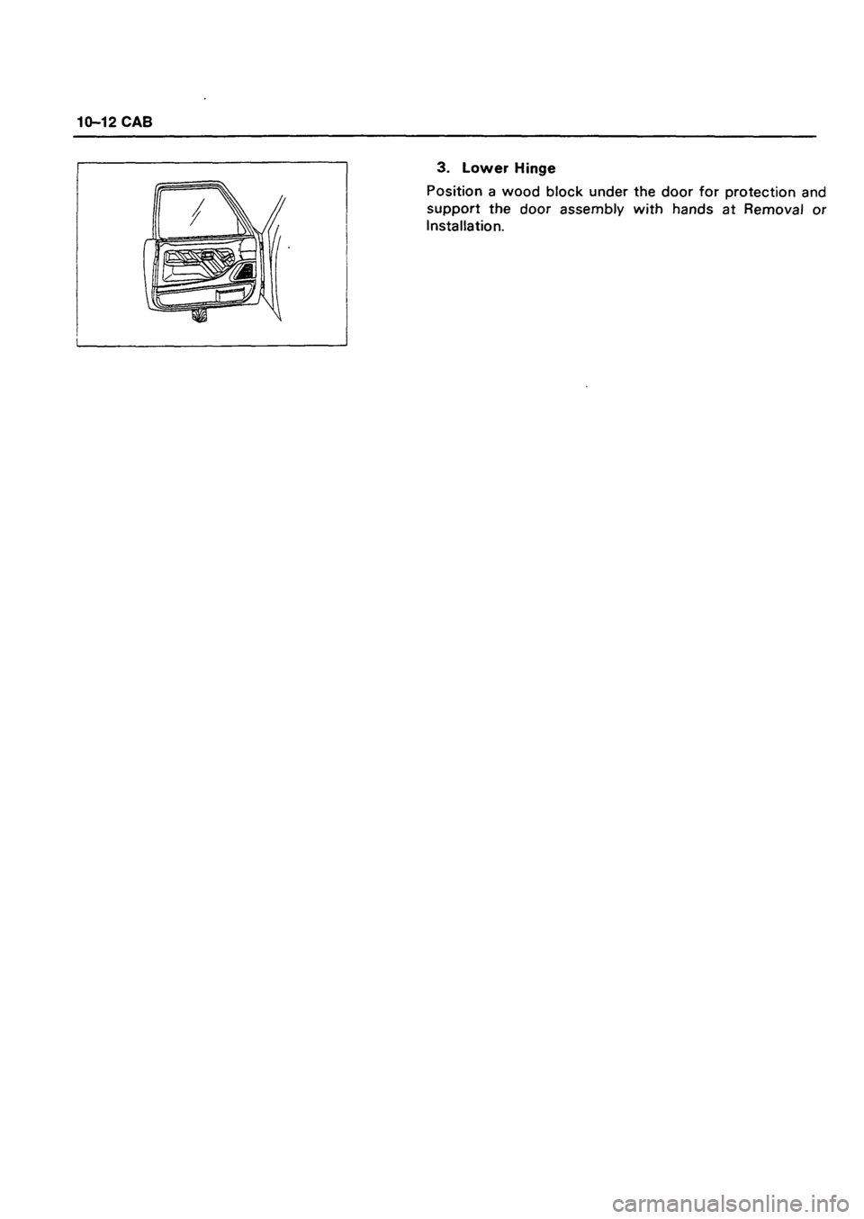 ISUZU DB SERIES 1993 Workshop Manual ISUZU DB SERIES 1993 Workshop Manual