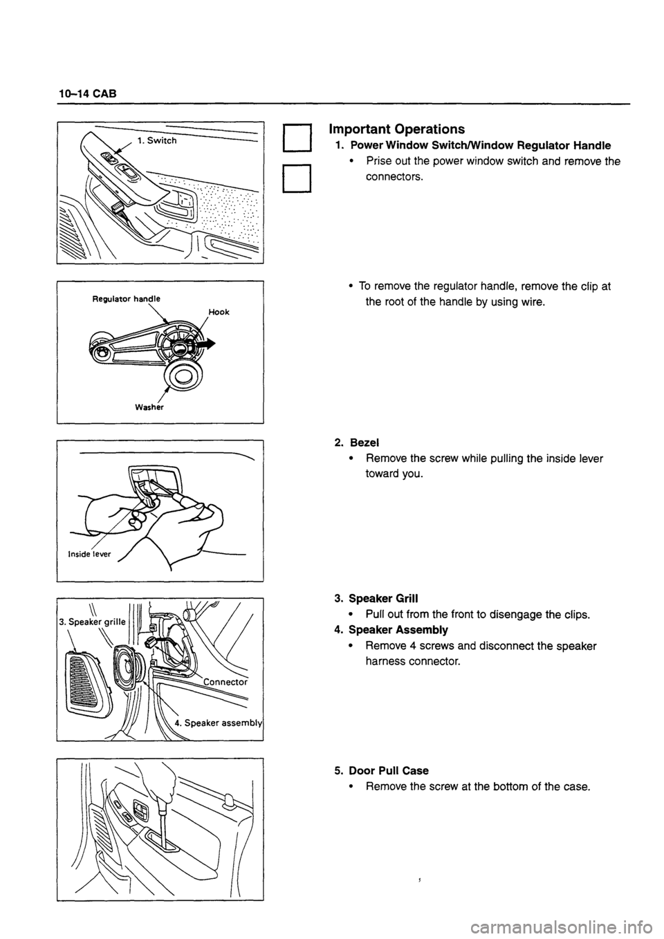 ISUZU DB SERIES 1993 Workshop Manual ISUZU DB SERIES 1993 Workshop Manual