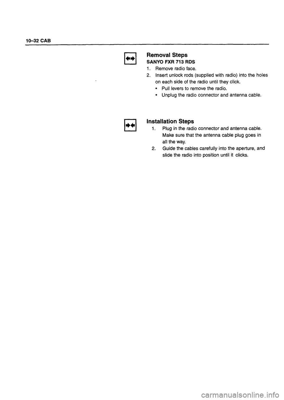 ISUZU DB SERIES 1993 Workshop Manual ISUZU DB SERIES 1993 Workshop Manual