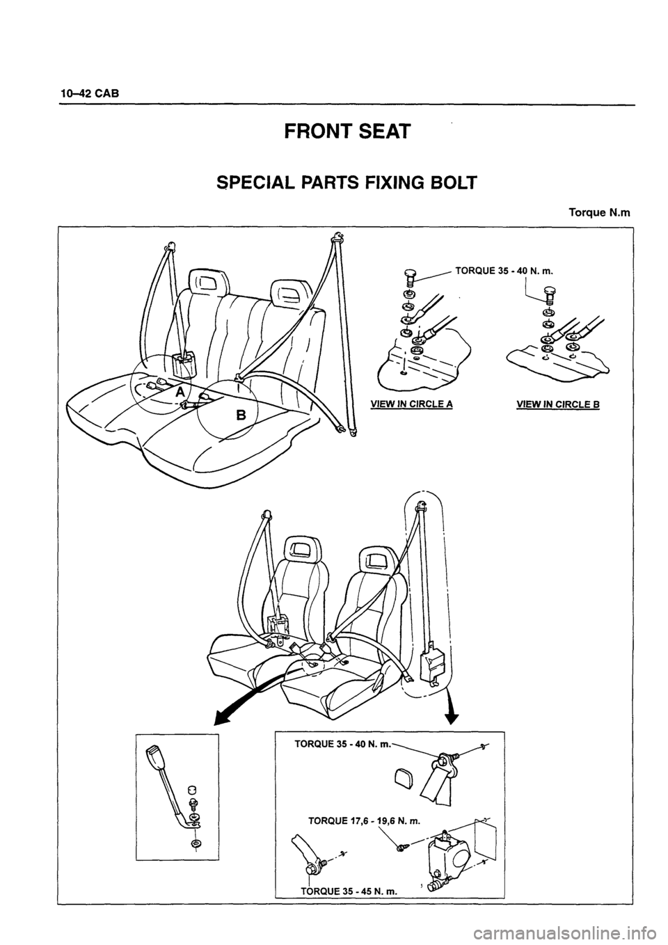 ISUZU DB SERIES 1993 Workshop Manual ISUZU DB SERIES 1993 Workshop Manual