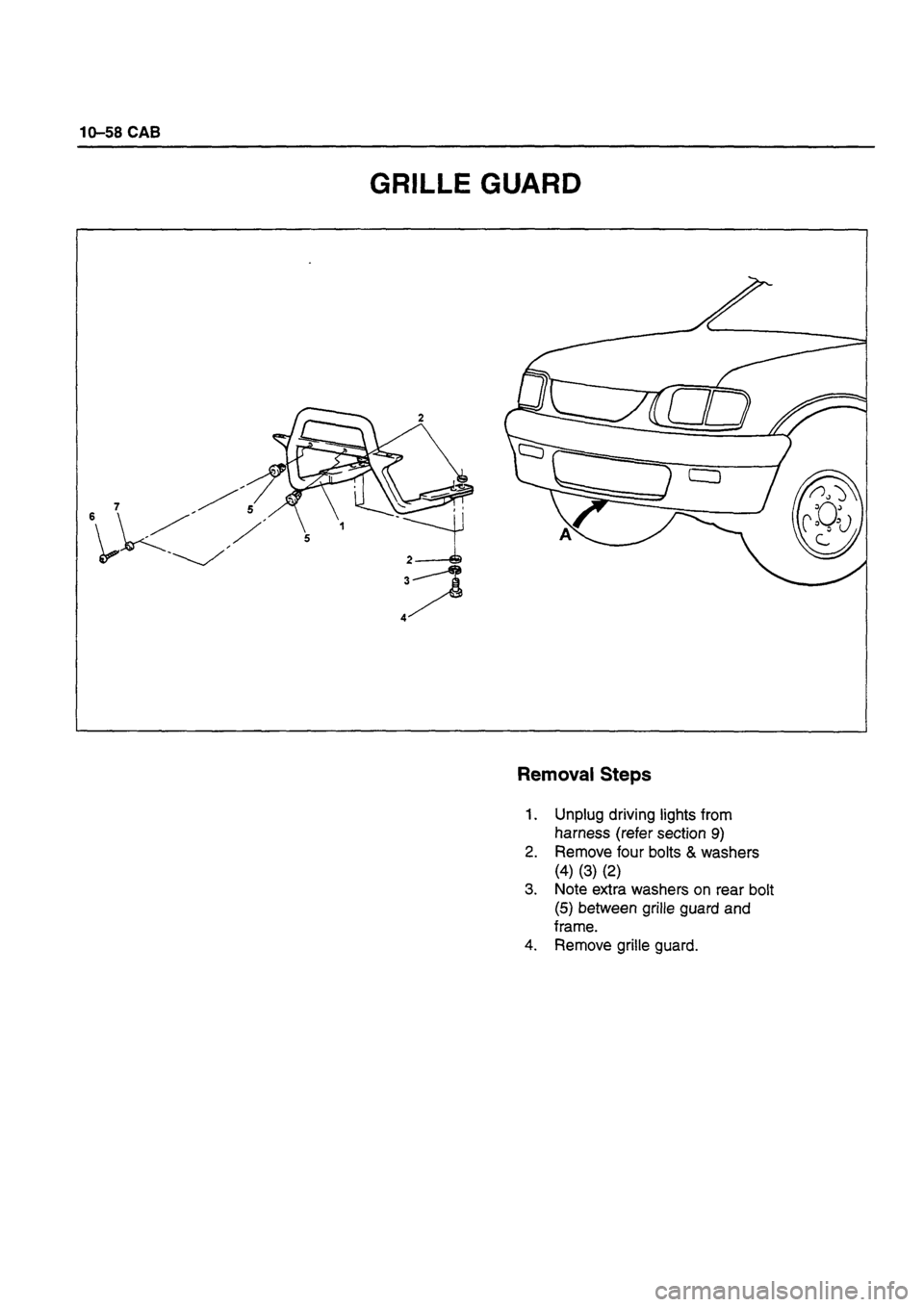 ISUZU DB SERIES 1993 Workshop Manual ISUZU DB SERIES 1993 Workshop Manual