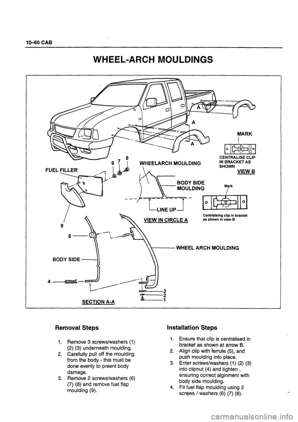 ISUZU DB SERIES 1993 Workshop Manual ISUZU DB SERIES 1993 Workshop Manual