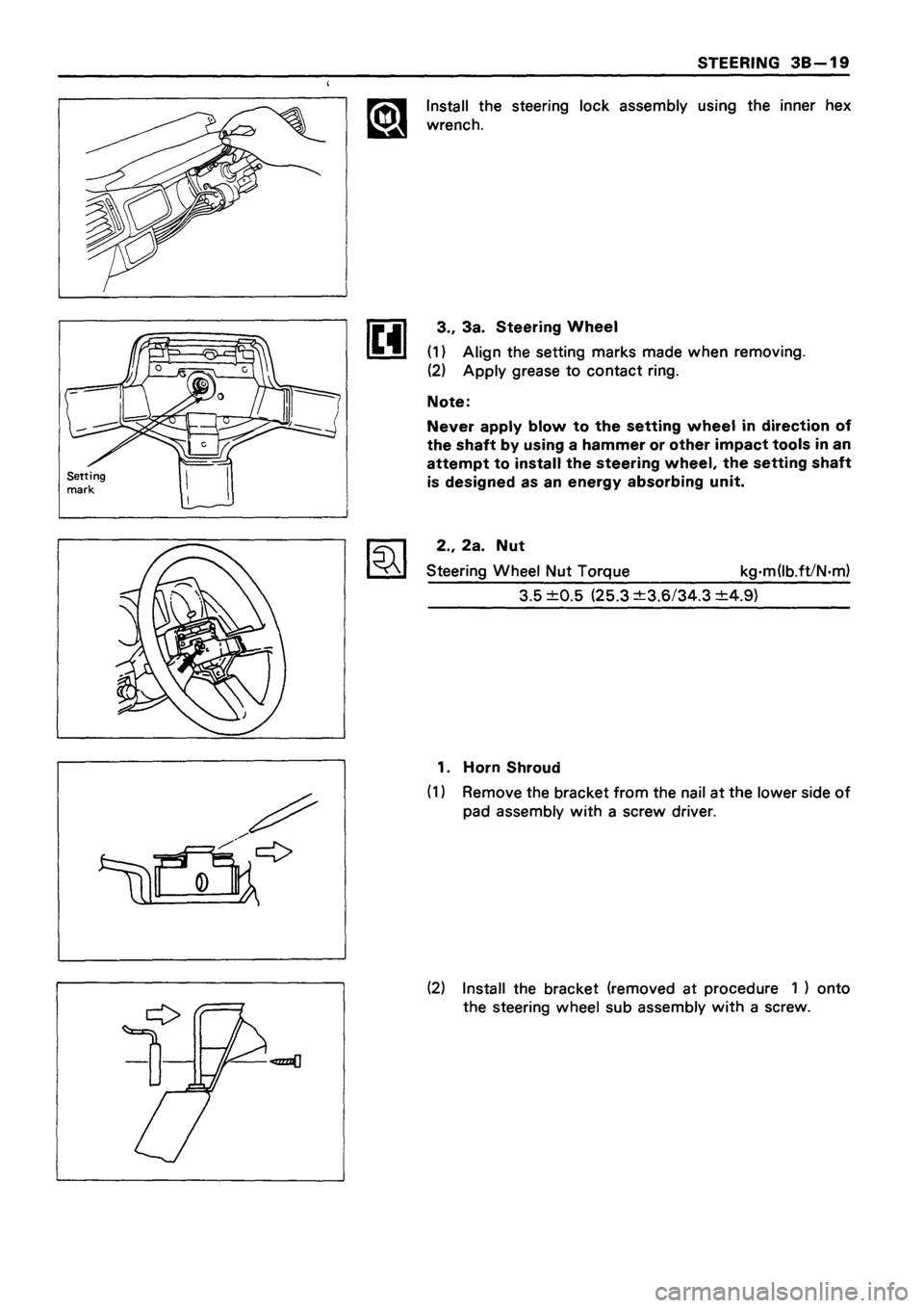 ISUZU DB SERIES 1993  Workshop Manual 