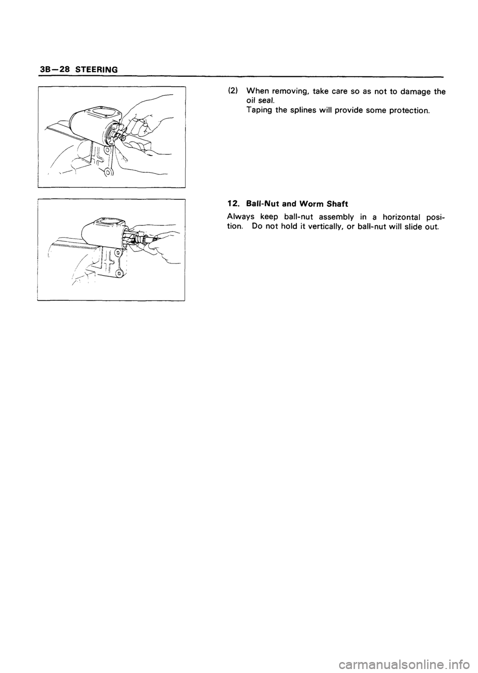 ISUZU DB SERIES 1993  Workshop Manual 