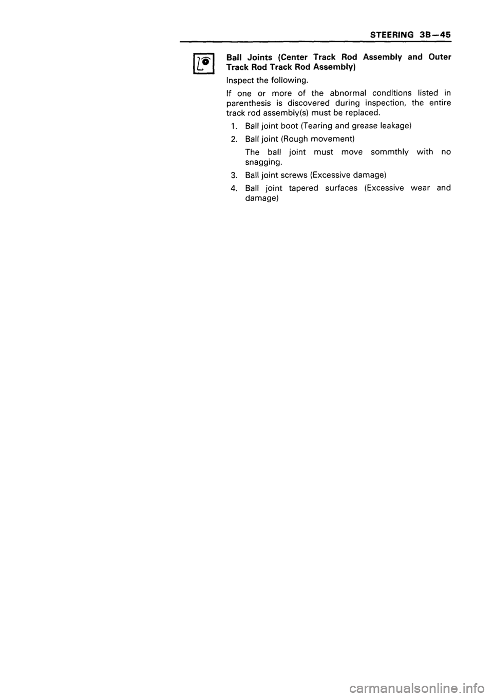 ISUZU DB SERIES 1993  Workshop Manual 