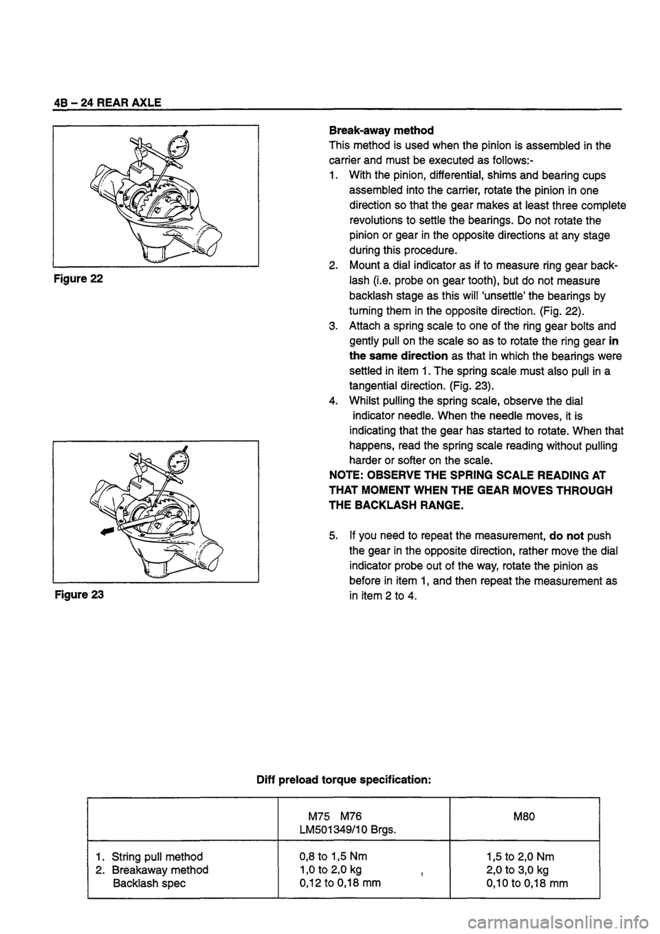ISUZU DB SERIES 1993 Workshop Manual ISUZU DB SERIES 1993 Workshop Manual