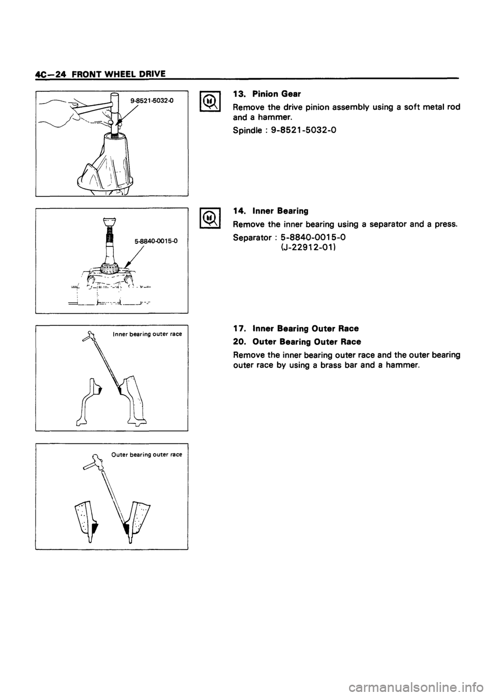 ISUZU DB SERIES 1993 Workshop Manual ISUZU DB SERIES 1993 Workshop Manual