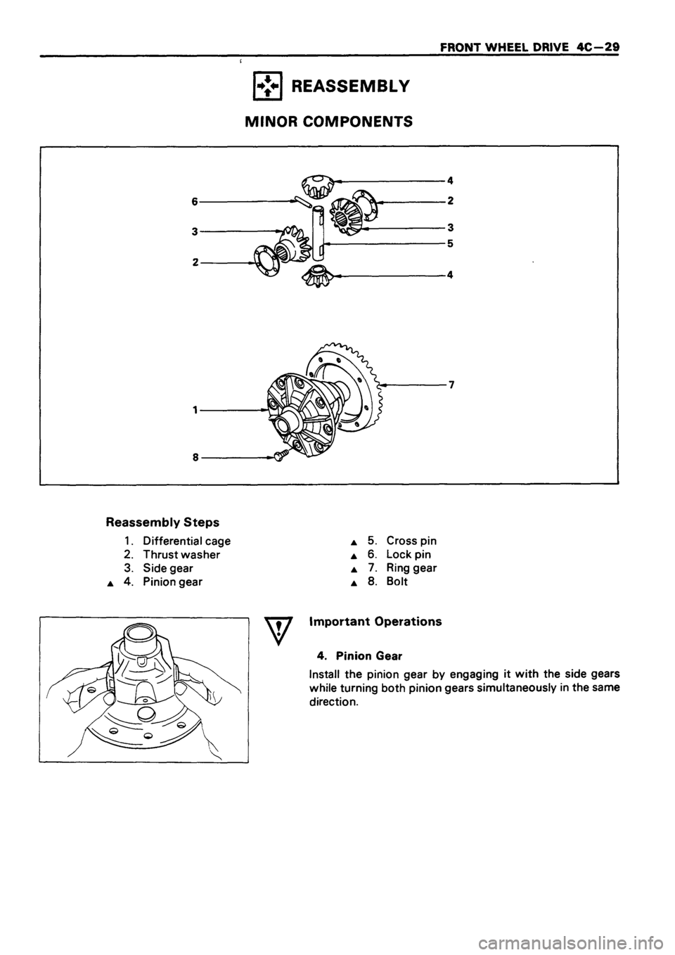 ISUZU DB SERIES 1993 Workshop Manual ISUZU DB SERIES 1993 Workshop Manual