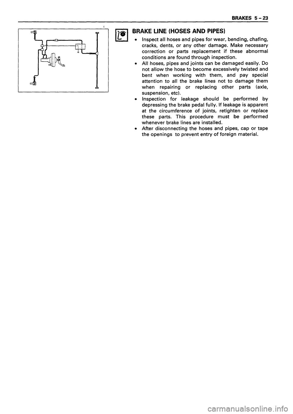 ISUZU DB SERIES 1993  Workshop Manual 