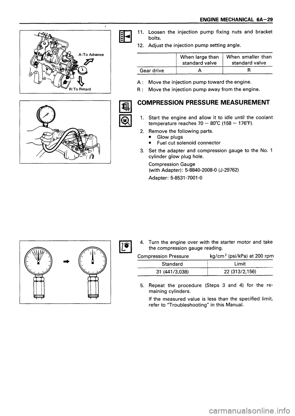 ISUZU DB SERIES 1993  Workshop Manual 