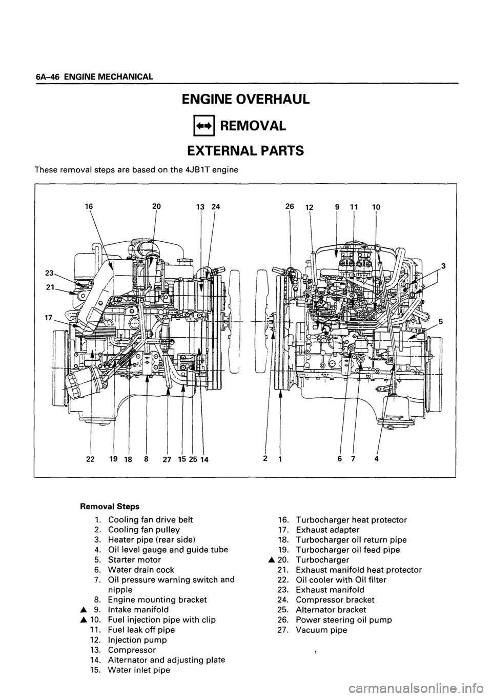 ISUZU DB SERIES 1993  Workshop Manual 