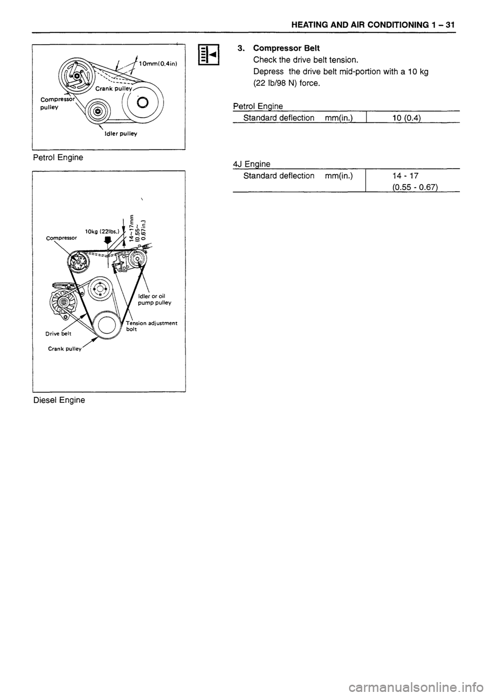ISUZU DB SERIES 1993 Repair Manual ISUZU DB SERIES 1993 Repair Manual