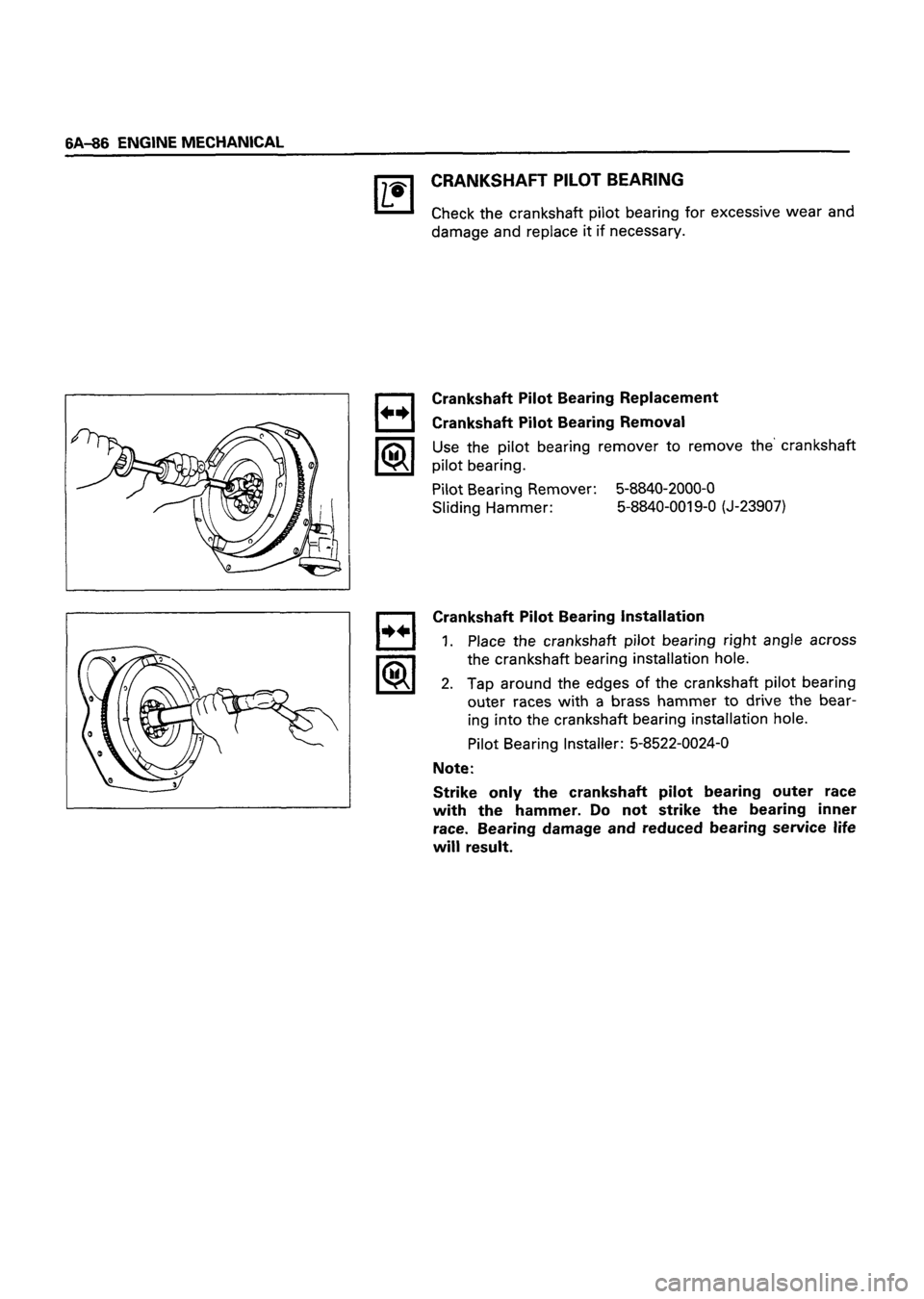 ISUZU DB SERIES 1993  Workshop Manual 