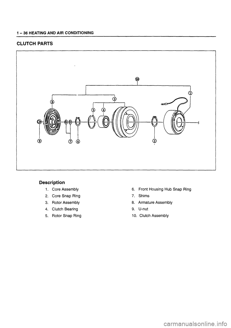 ISUZU DB SERIES 1993 Repair Manual ISUZU DB SERIES 1993 Repair Manual