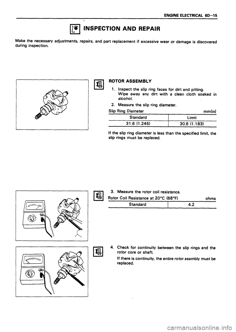 ISUZU DB SERIES 1993 Workshop Manual ISUZU DB SERIES 1993 Workshop Manual