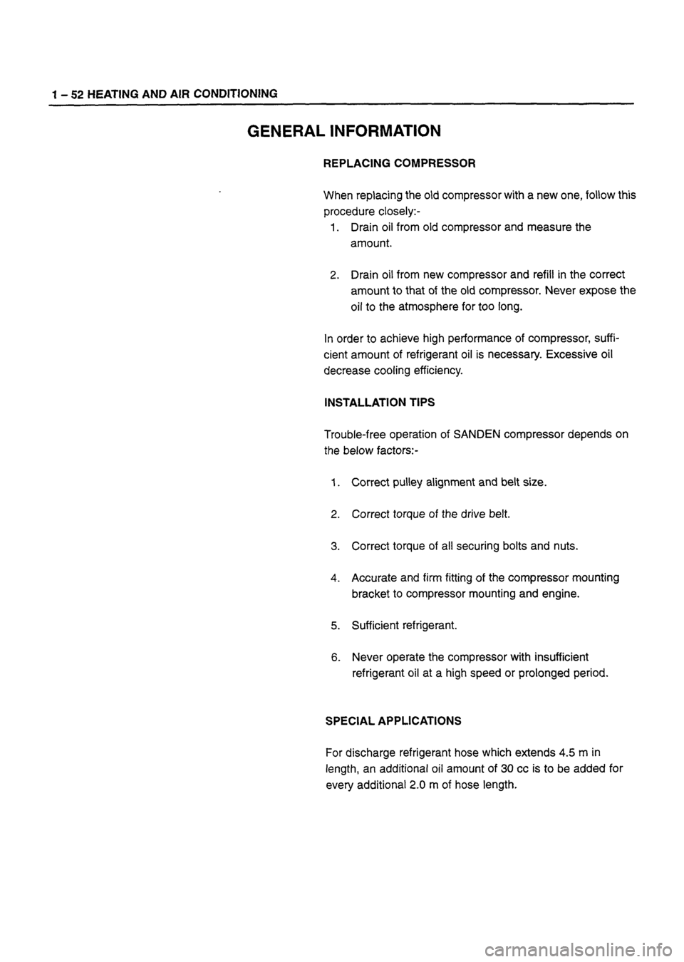 ISUZU DB SERIES 1993 Manual Online ISUZU DB SERIES 1993 Manual Online