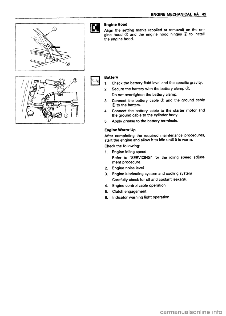 ISUZU DB SERIES 1993  Workshop Manual 