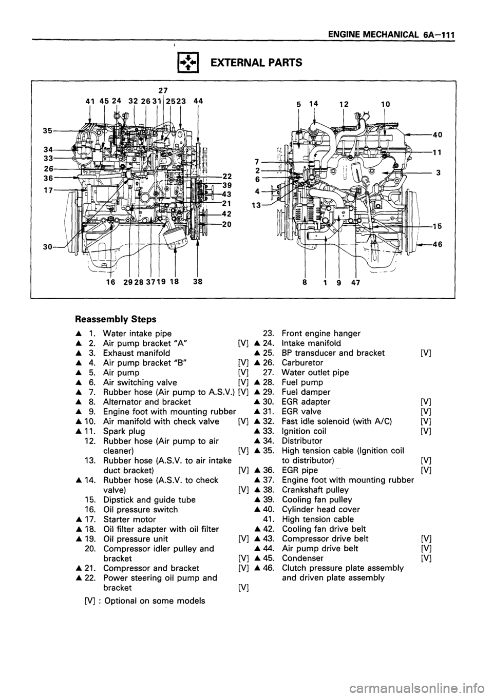 ISUZU DB SERIES 1993  Workshop Manual 