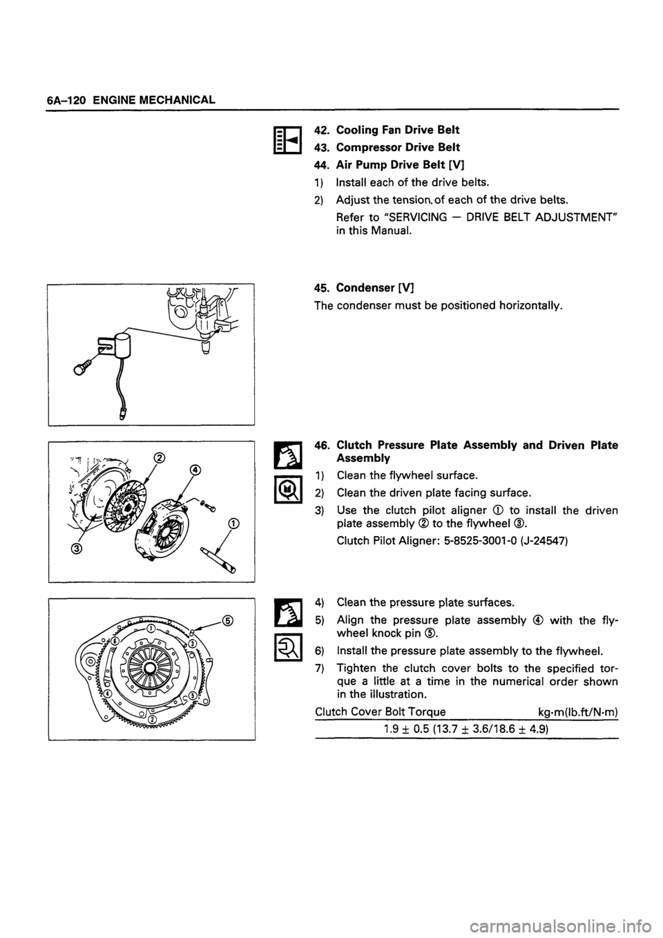 ISUZU DB SERIES 1993  Workshop Manual 