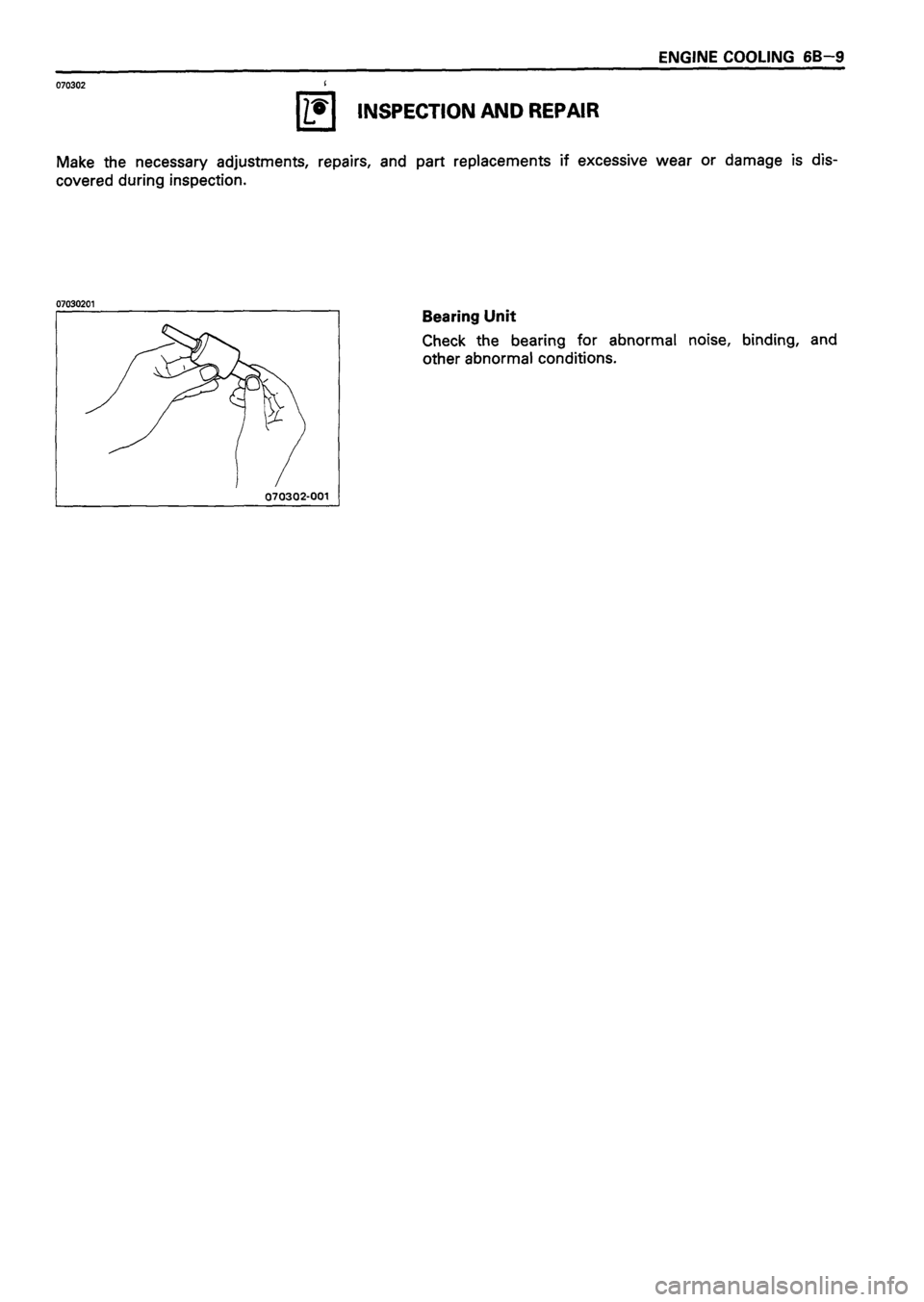 ISUZU DB SERIES 1993  Workshop Manual 