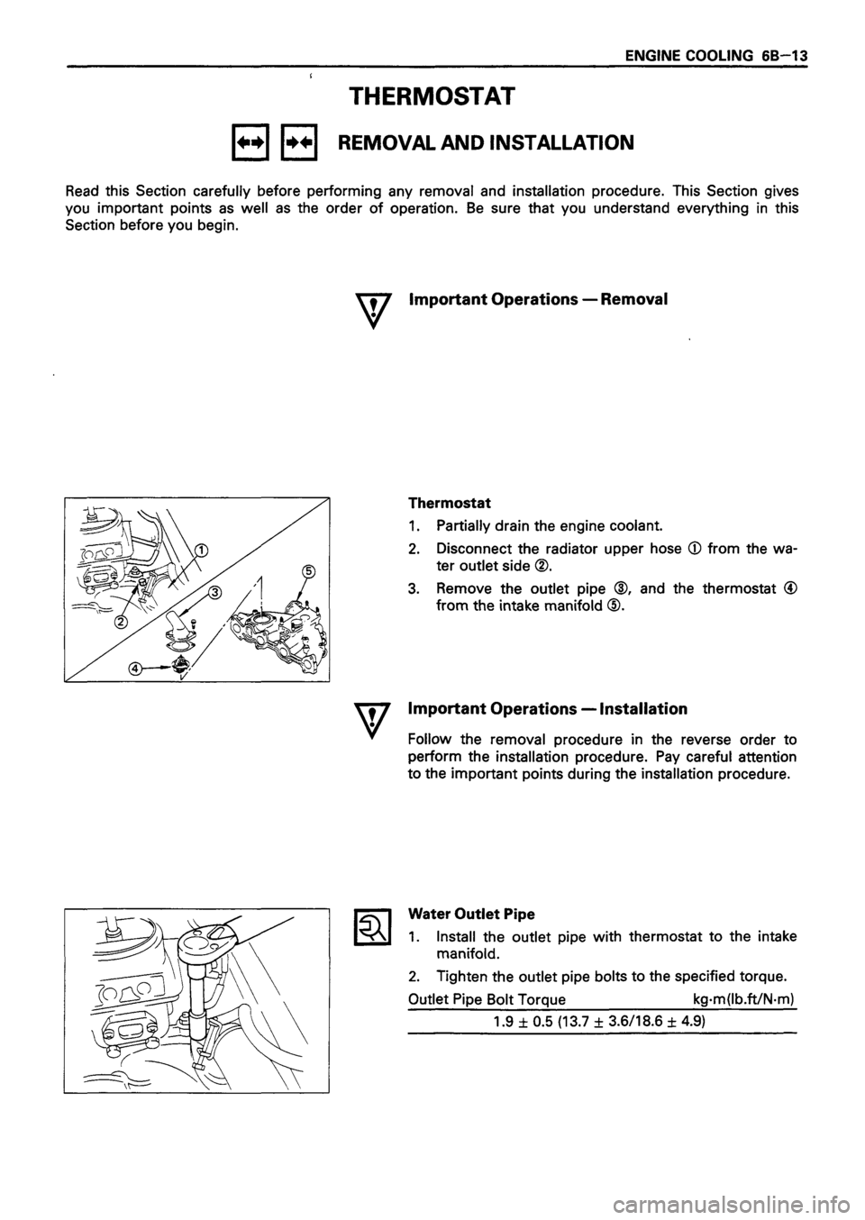 ISUZU DB SERIES 1993  Workshop Manual 