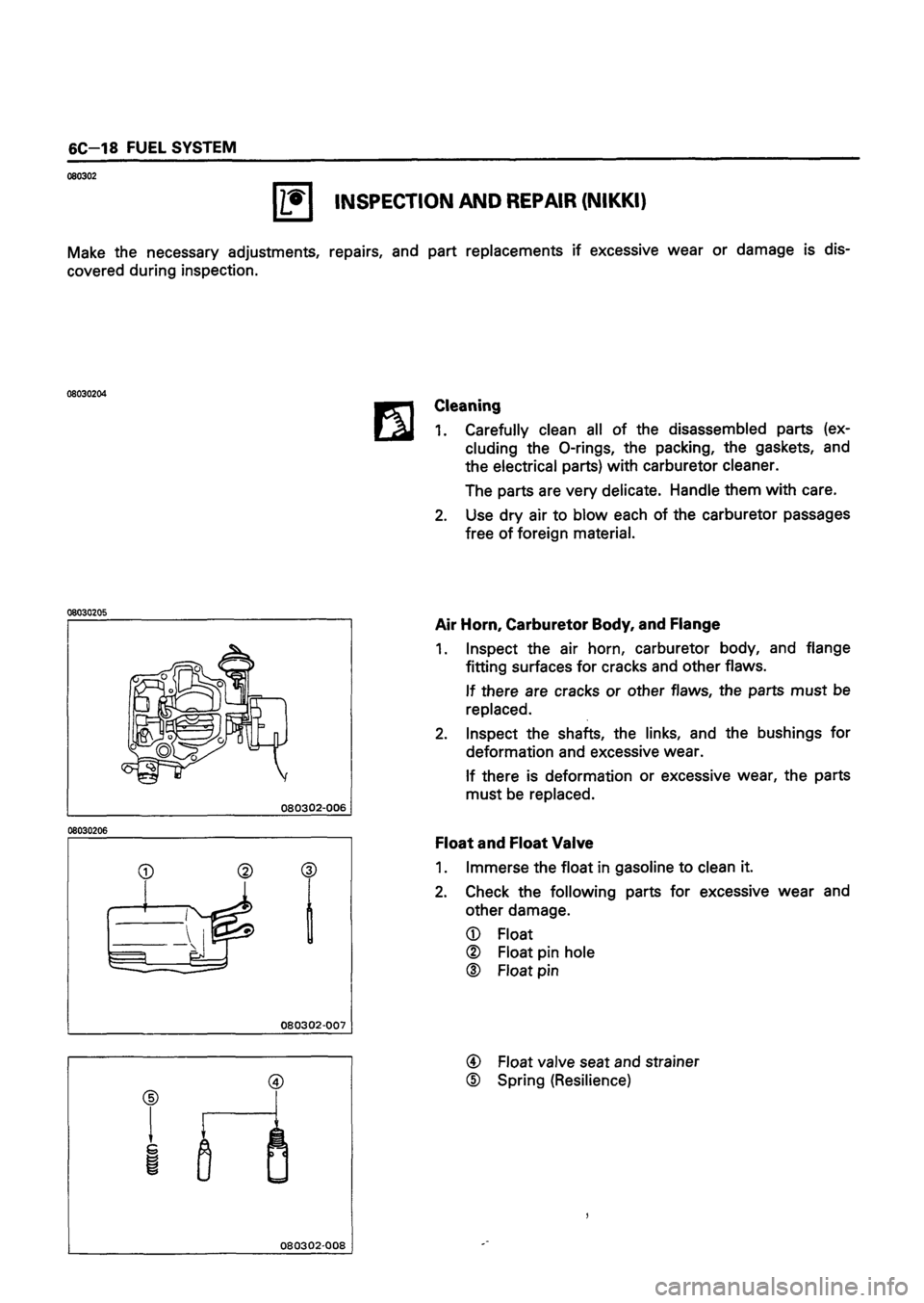 ISUZU DB SERIES 1993  Workshop Manual 