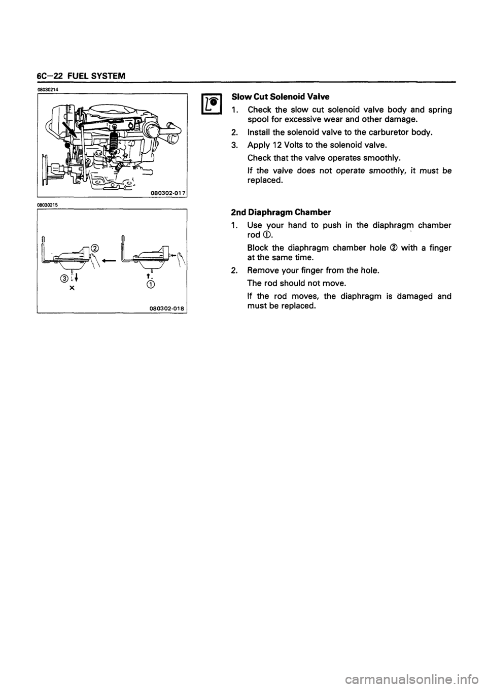 ISUZU DB SERIES 1993  Workshop Manual 