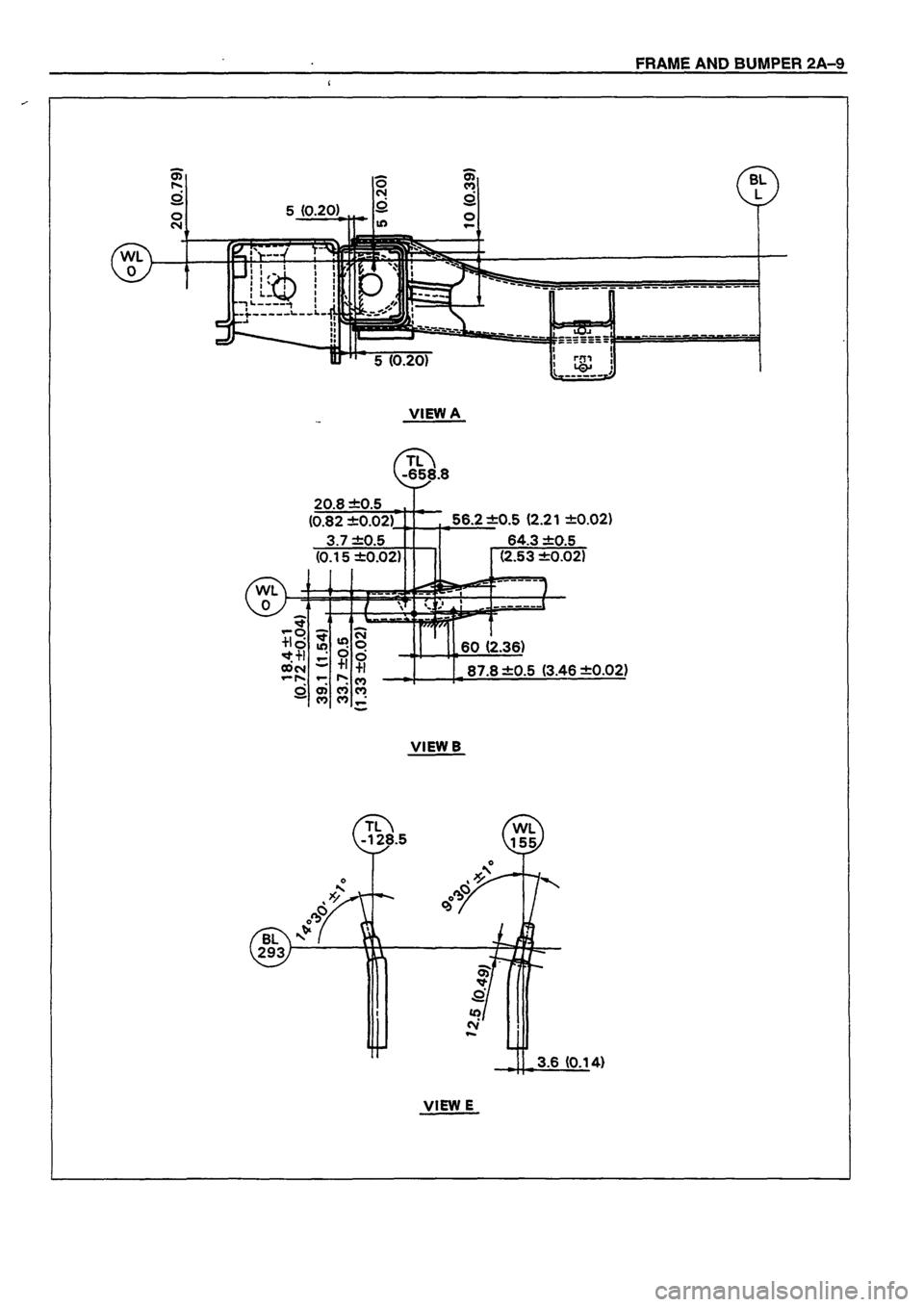 ISUZU TF SERIES 1993  Workshop Manual 