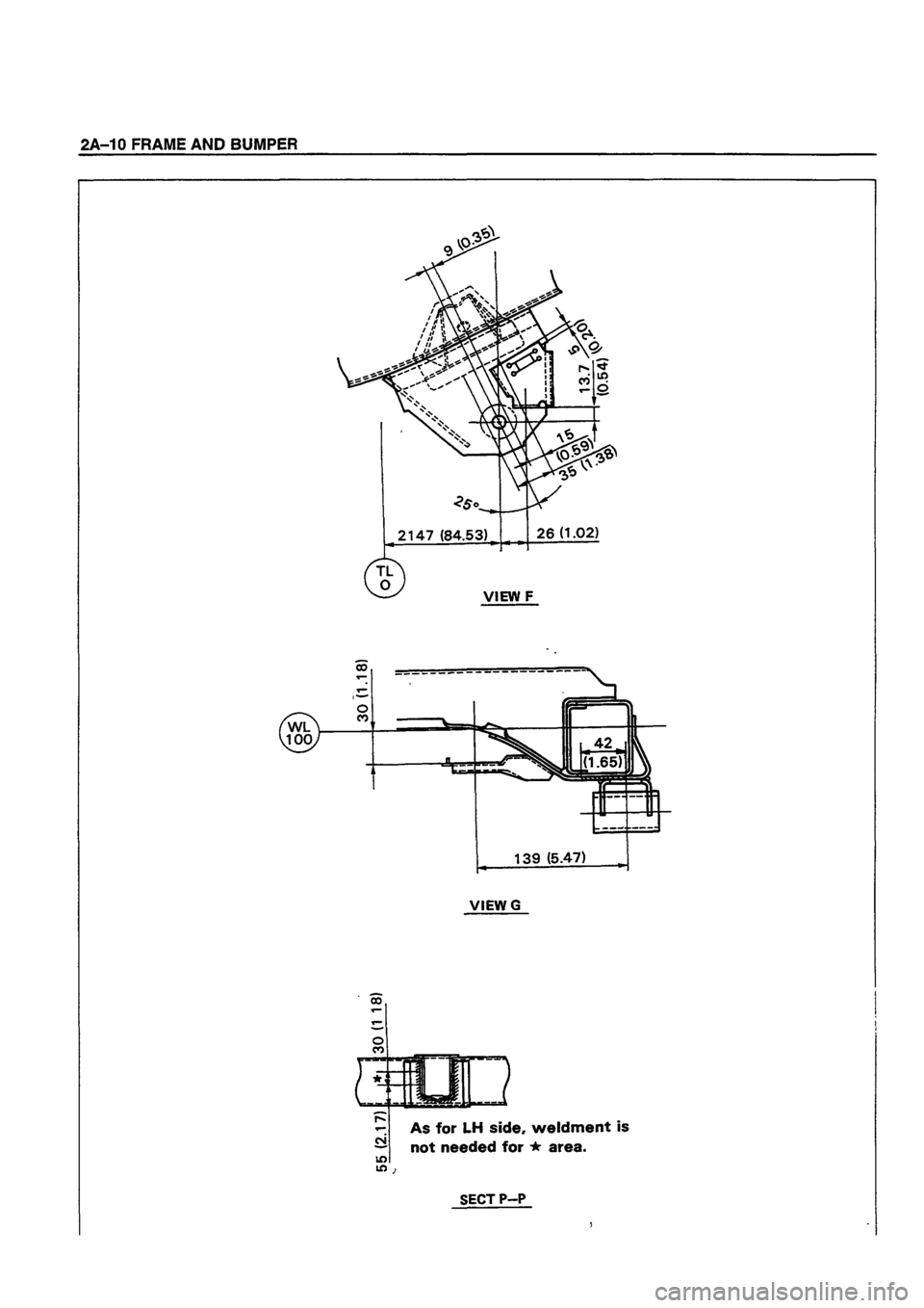 ISUZU TF SERIES 1993  Workshop Manual 