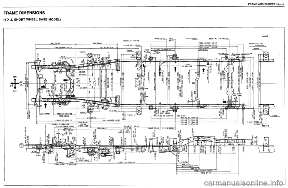 ISUZU TF SERIES 1993  Workshop Manual 
