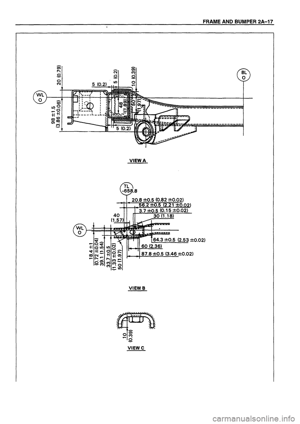ISUZU TF SERIES 1993  Workshop Manual 