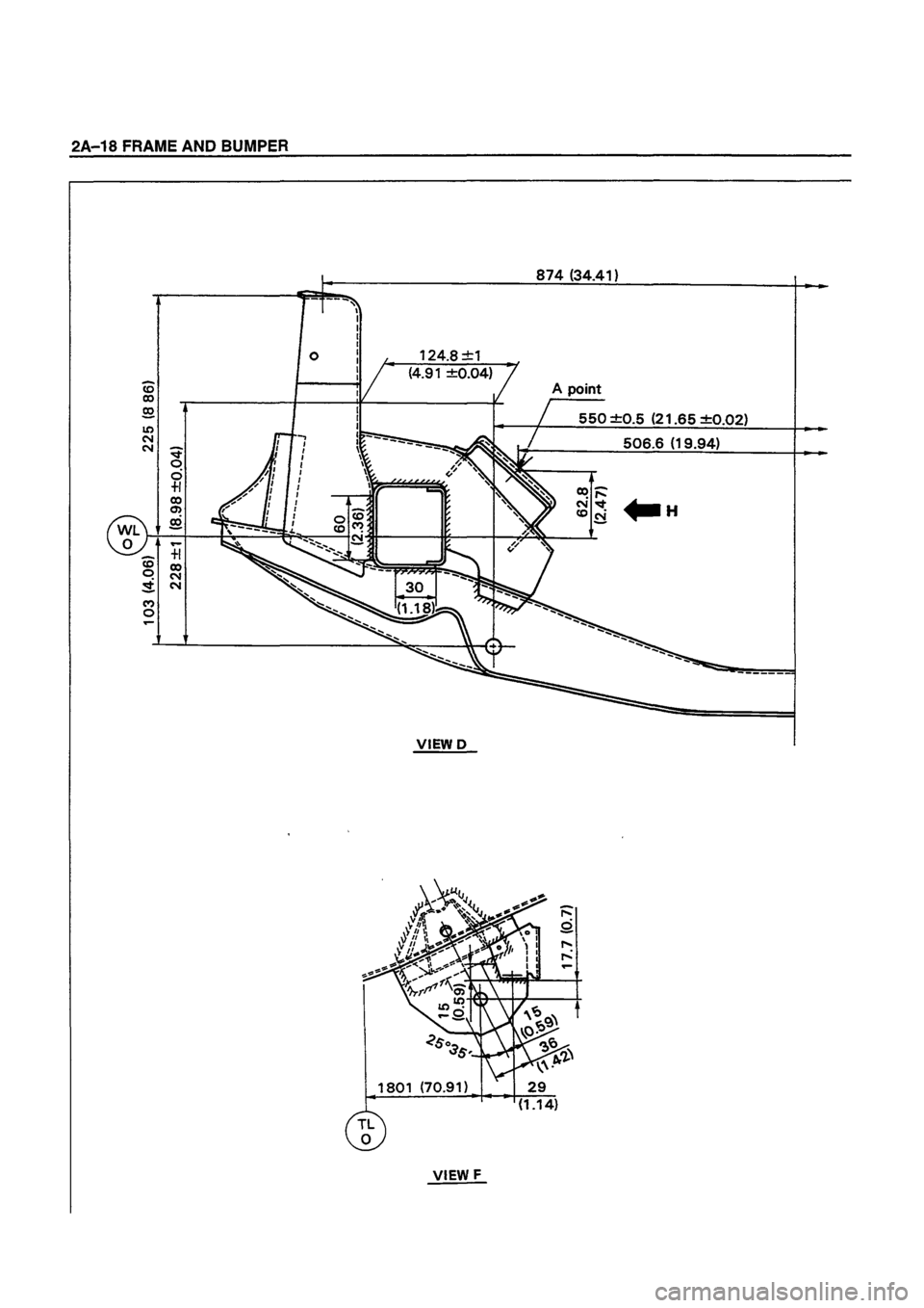 ISUZU TF SERIES 1993  Workshop Manual 