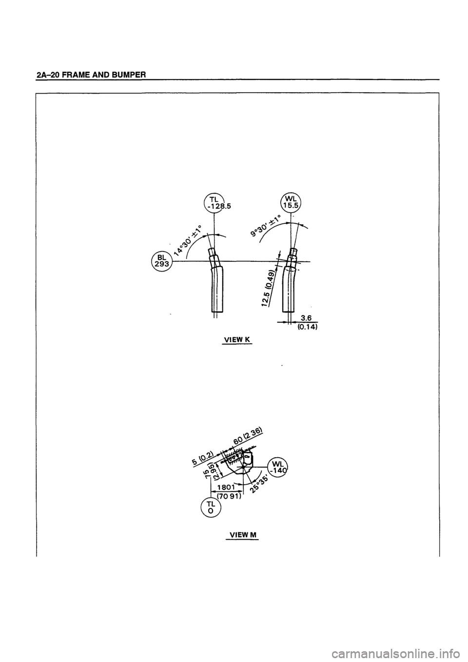ISUZU TF SERIES 1993  Workshop Manual 