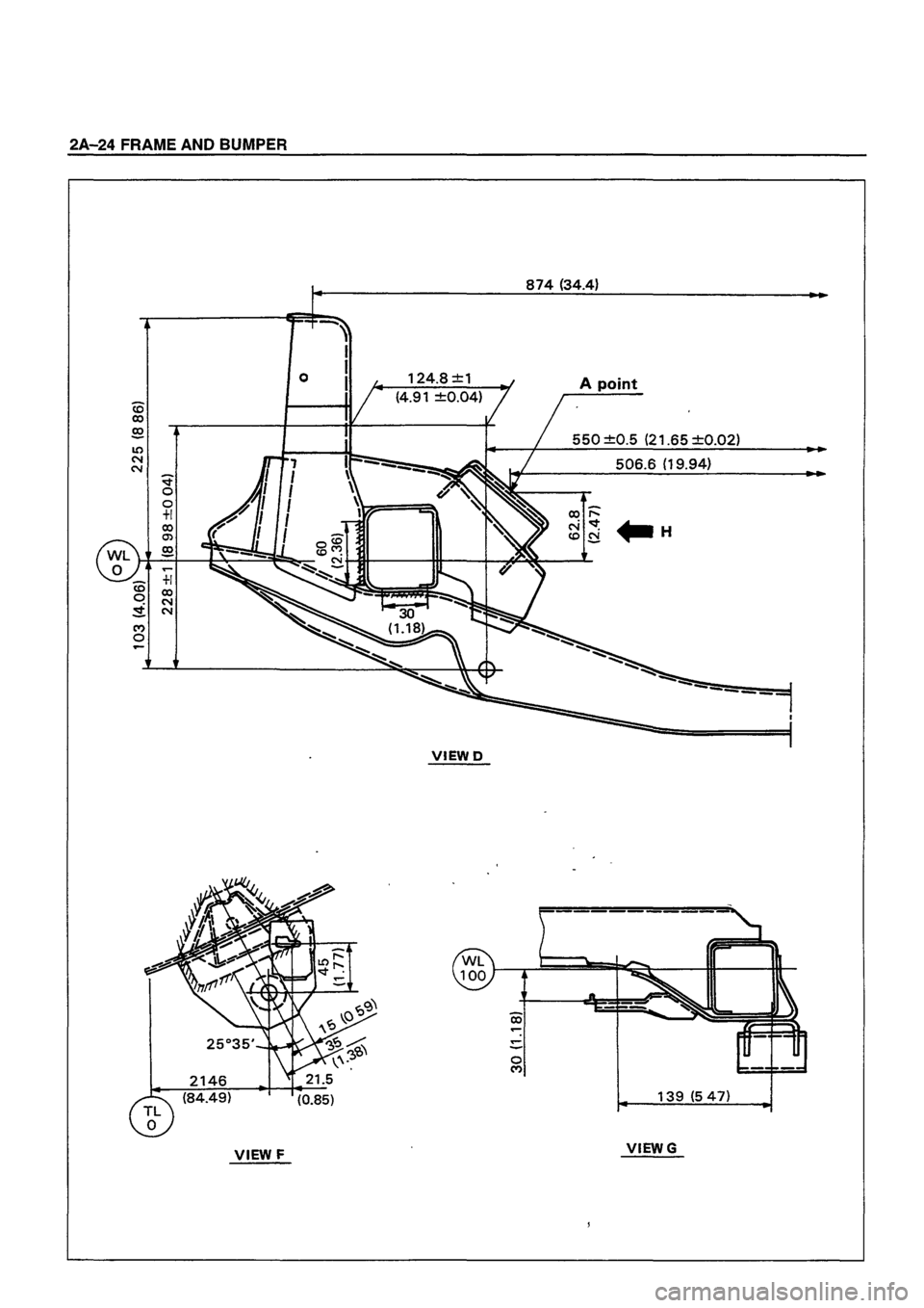 ISUZU TF SERIES 1993  Workshop Manual 