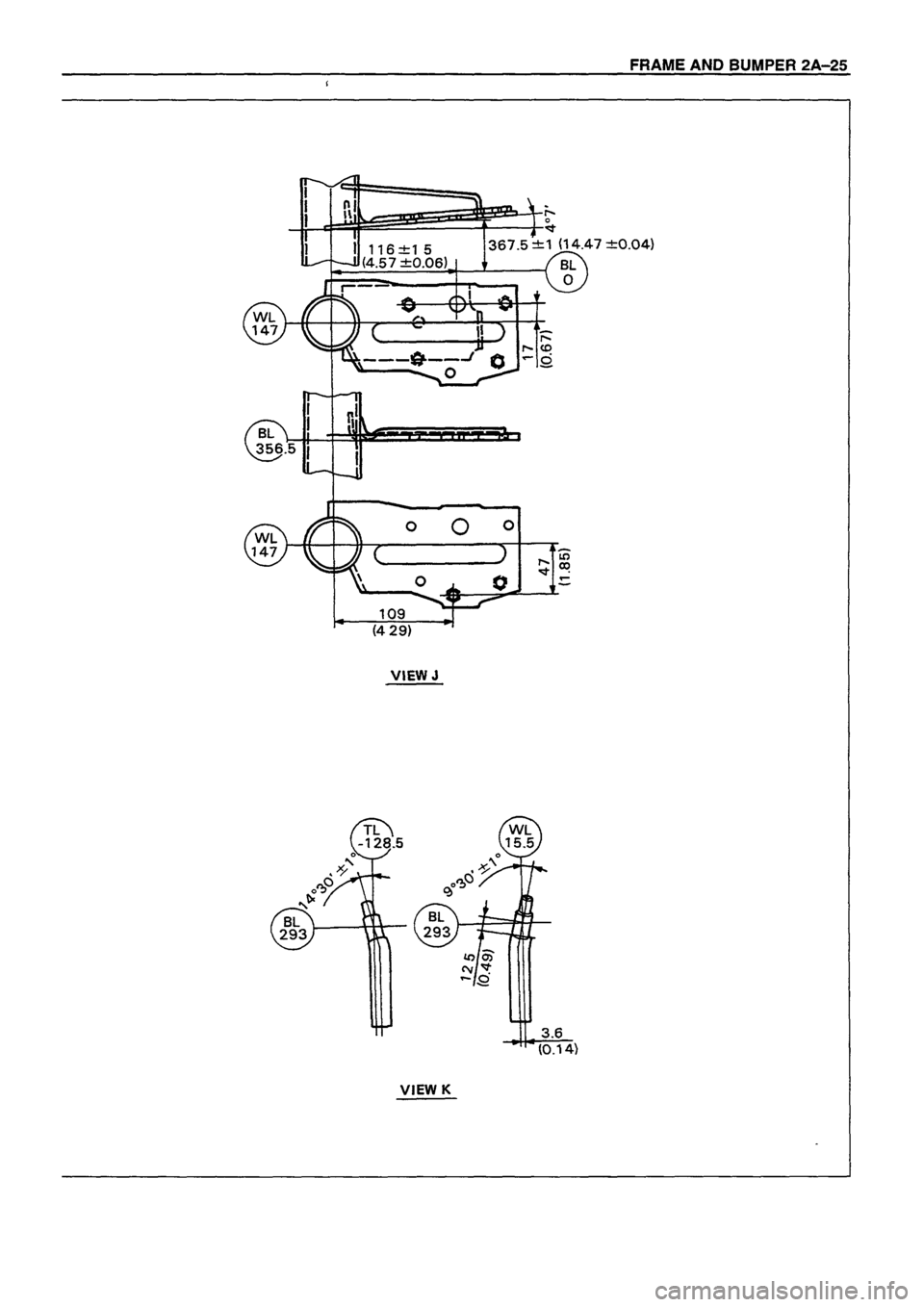 ISUZU TF SERIES 1993  Workshop Manual 