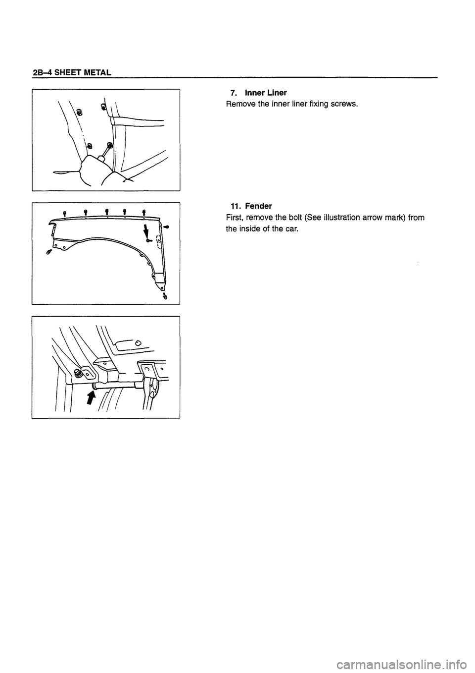 ISUZU TF SERIES 1993  Workshop Manual 