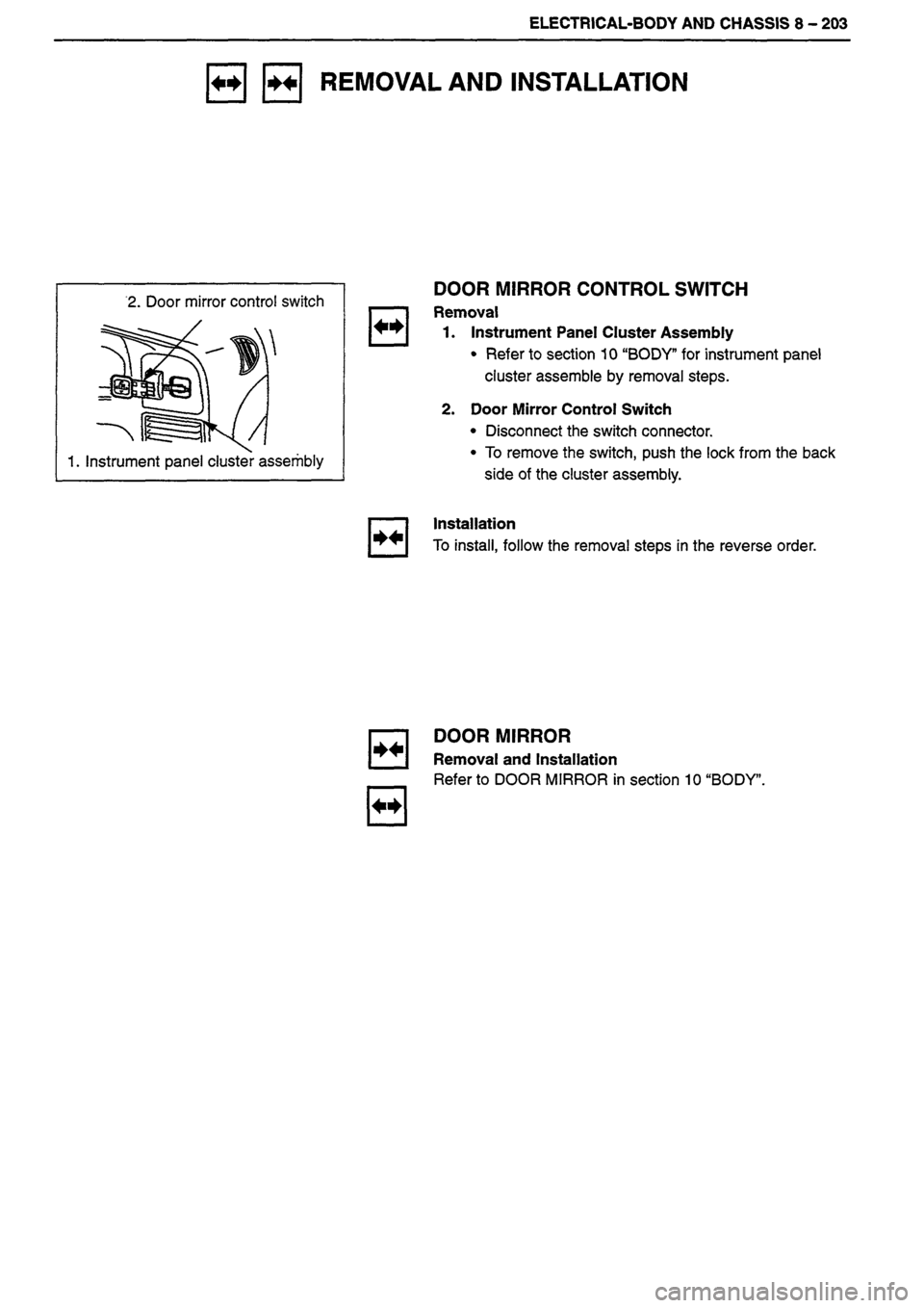 ISUZU TF SERIES 1993  Workshop Manual 