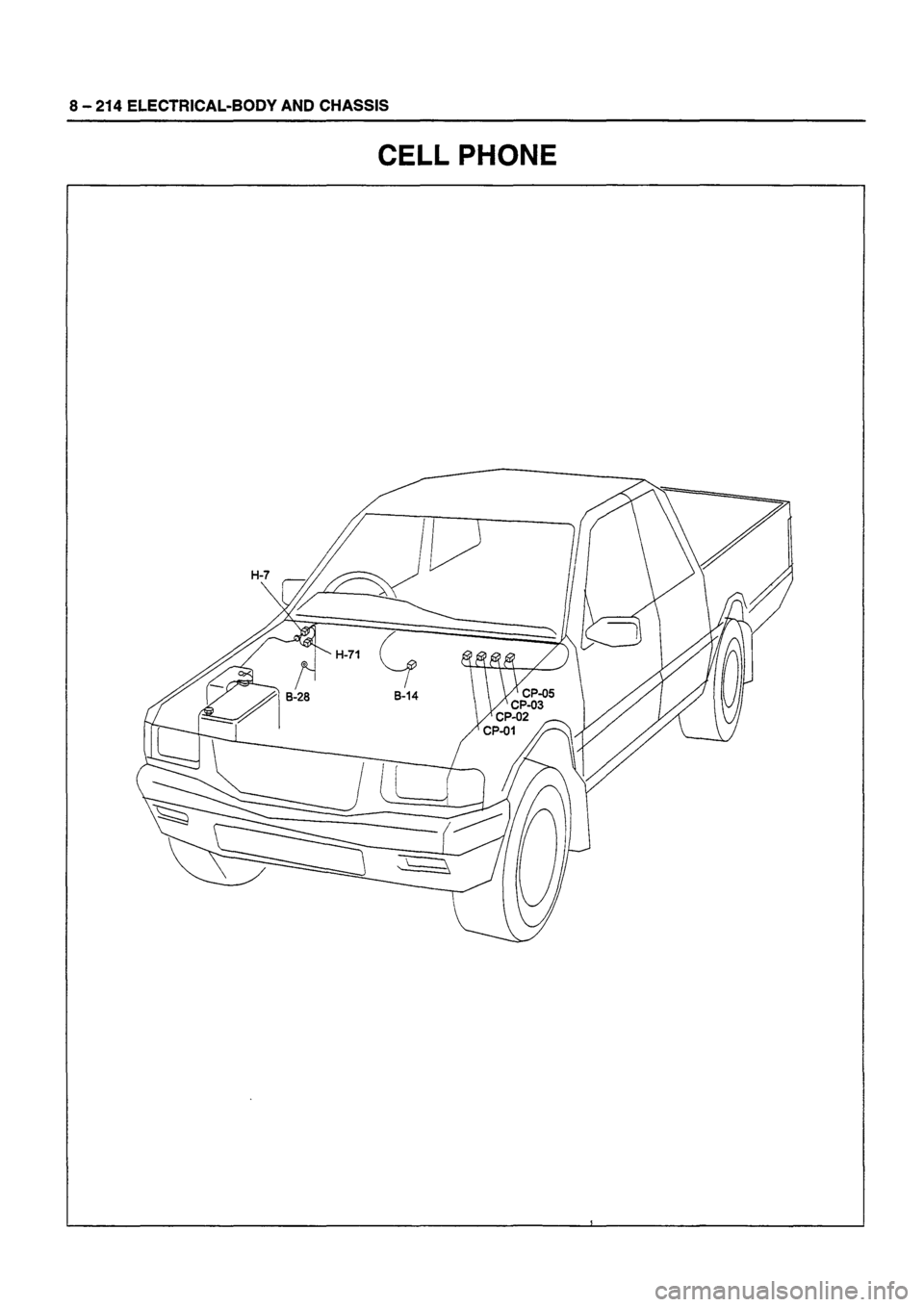 ISUZU TF SERIES 1993  Workshop Manual 
