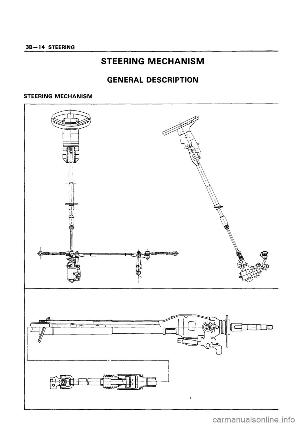 ISUZU TF SERIES 1993  Workshop Manual 