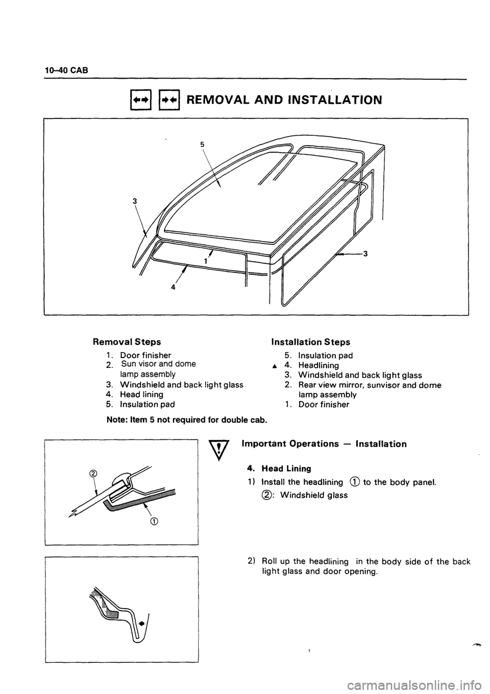 ISUZU TF SERIES 1993 Workshop Manual ISUZU TF SERIES 1993 Workshop Manual
