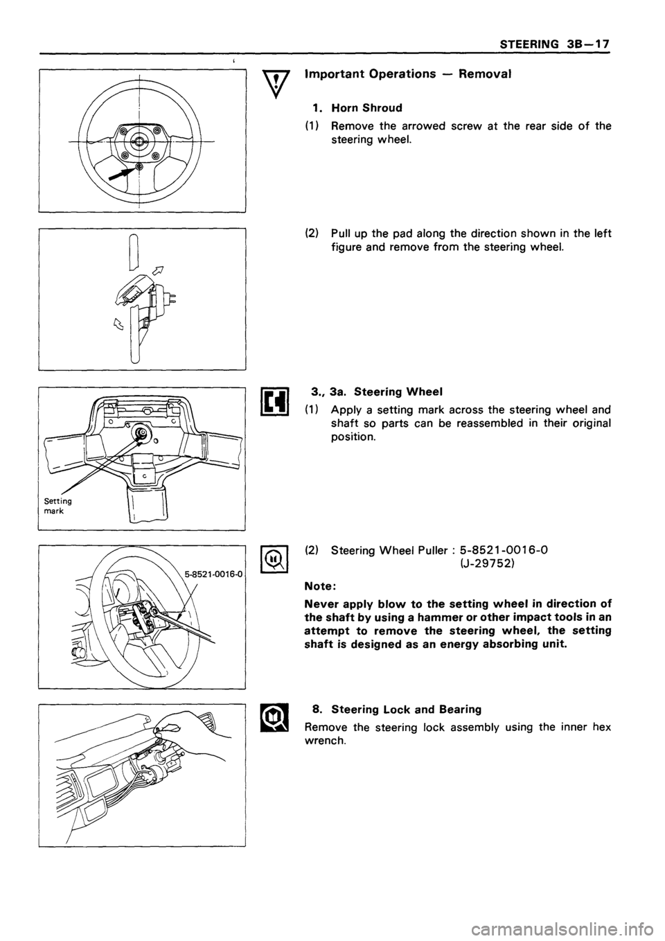 ISUZU TF SERIES 1993 Workshop Manual ISUZU TF SERIES 1993 Workshop Manual