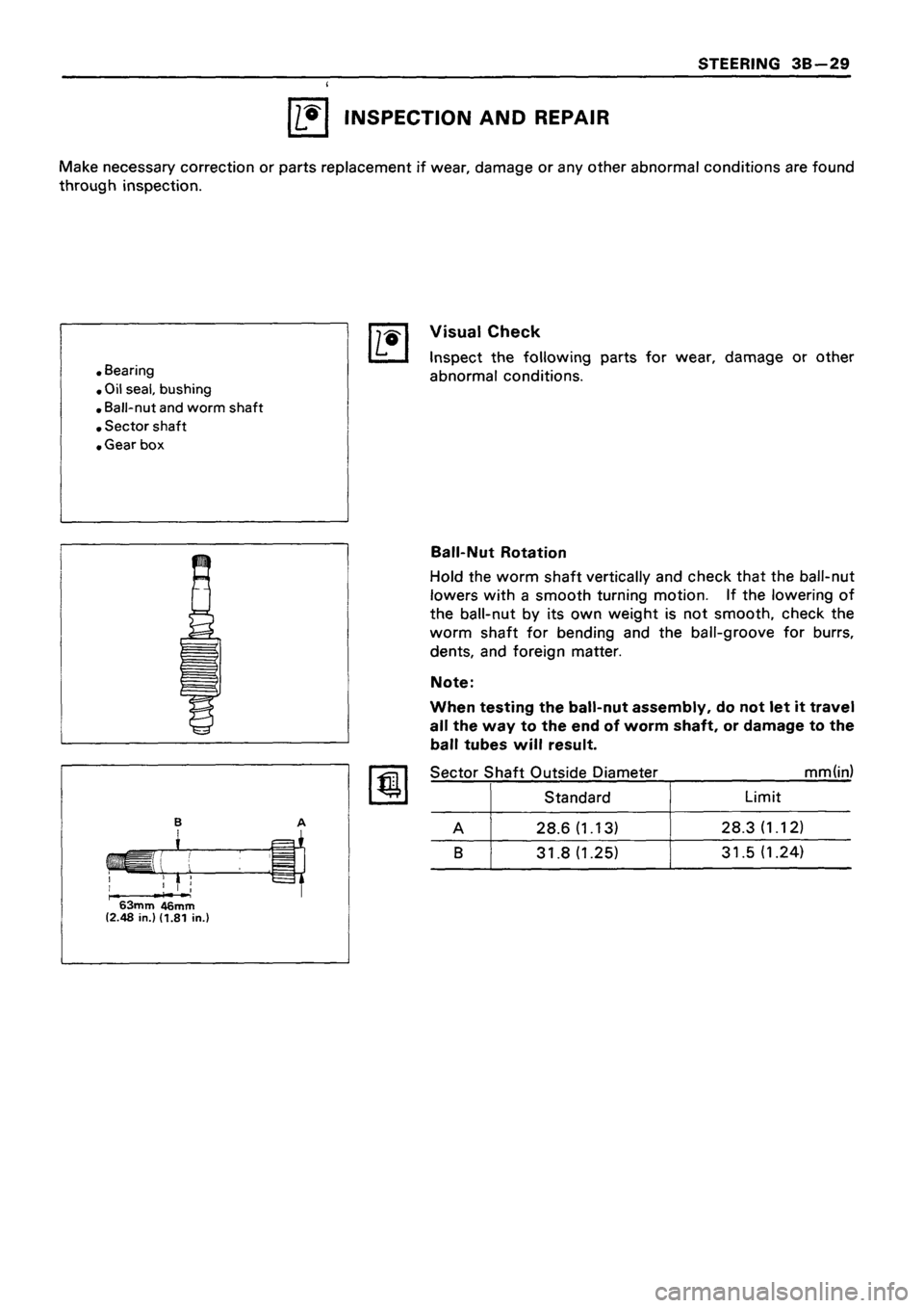 ISUZU TF SERIES 1993 Workshop Manual ISUZU TF SERIES 1993 Workshop Manual