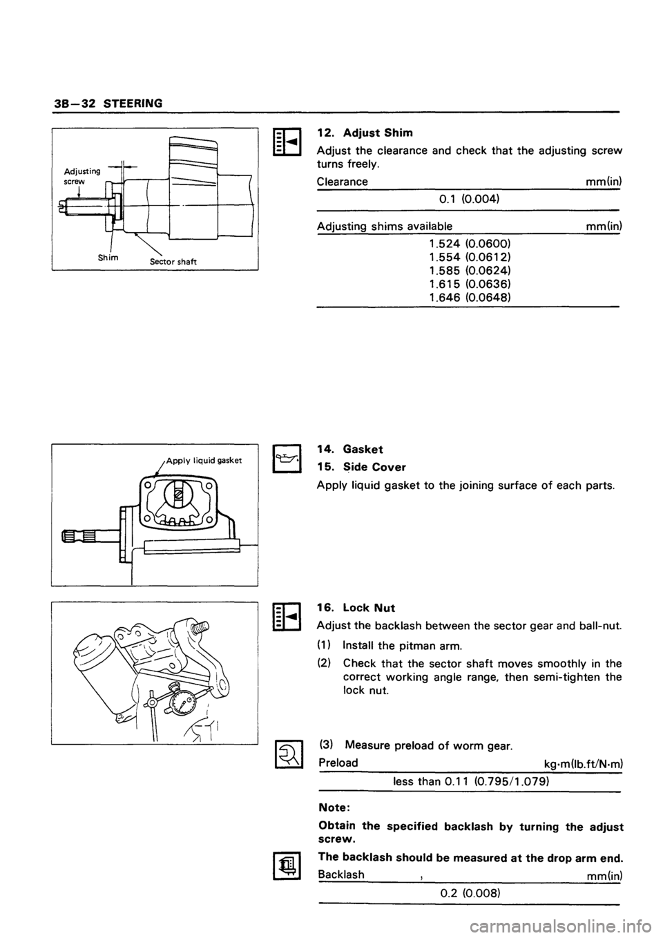 ISUZU TF SERIES 1993 Workshop Manual ISUZU TF SERIES 1993 Workshop Manual
