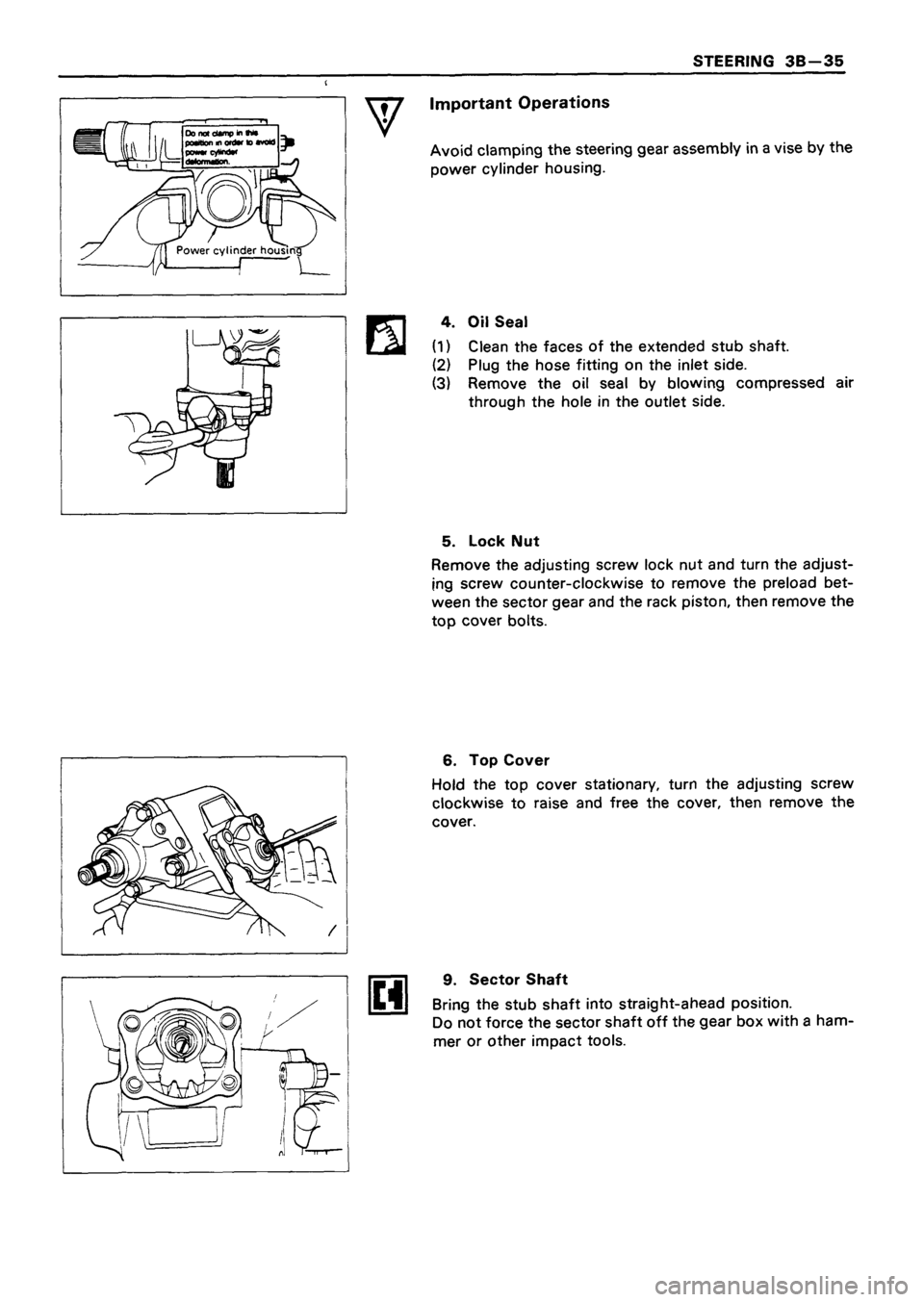 ISUZU TF SERIES 1993 Workshop Manual ISUZU TF SERIES 1993 Workshop Manual