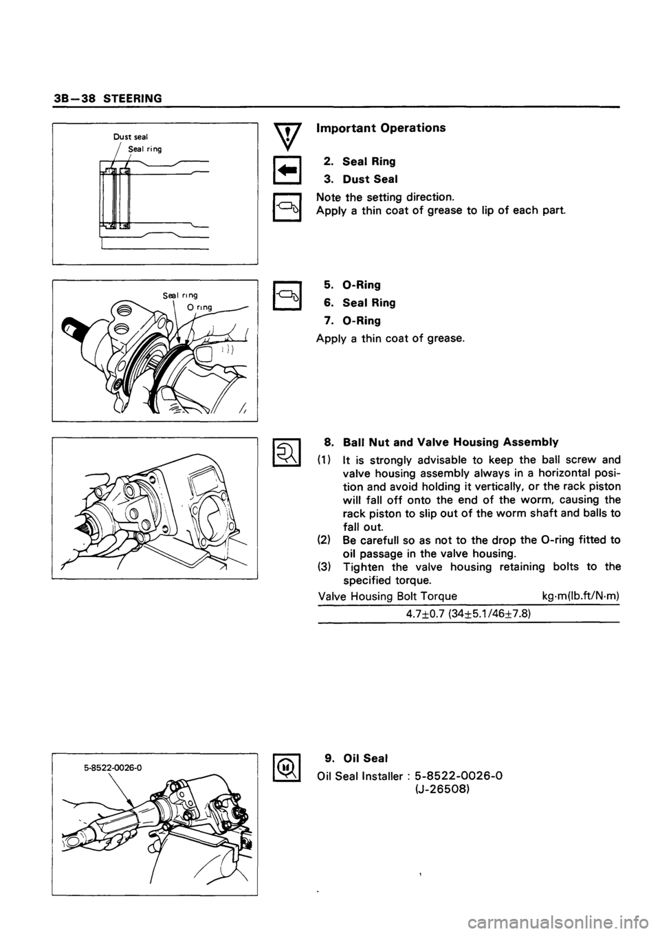 ISUZU TF SERIES 1993 Workshop Manual ISUZU TF SERIES 1993 Workshop Manual