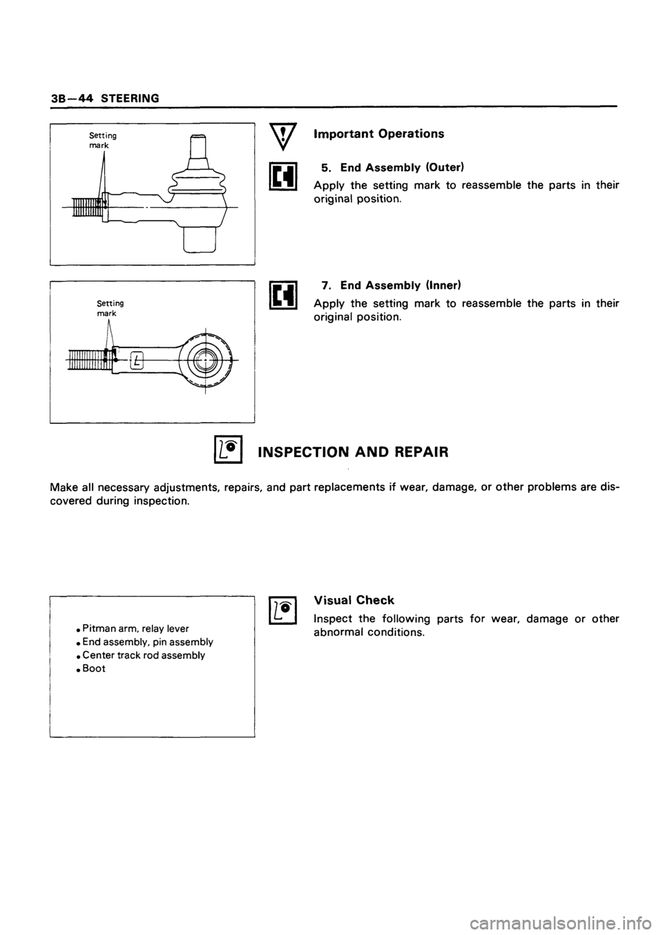 ISUZU TF SERIES 1993 Workshop Manual ISUZU TF SERIES 1993 Workshop Manual
